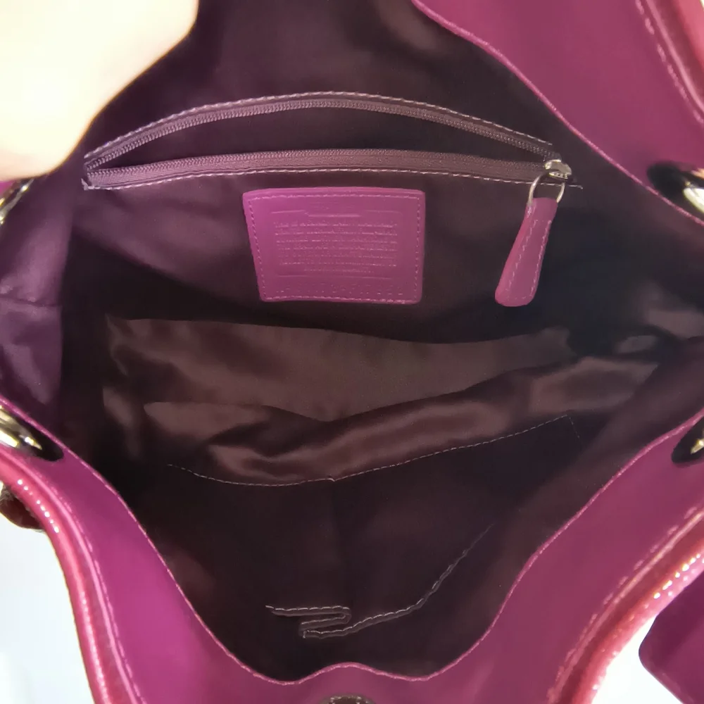 Coach Ashley Liquid Gloss Soft Leather Hippie #F17953 EUC 2011 - Picture 6 of 8